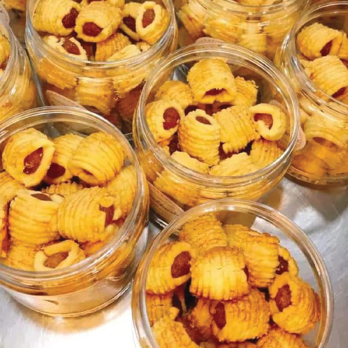 SUPERDEAL 1.5Ltr Biscuit Container,Cookie Plastic Pet Jar,Candy Jar, Biskut Bekas,Balang Biskut,Balang Kuih Raya,AL-1018 - Image 5