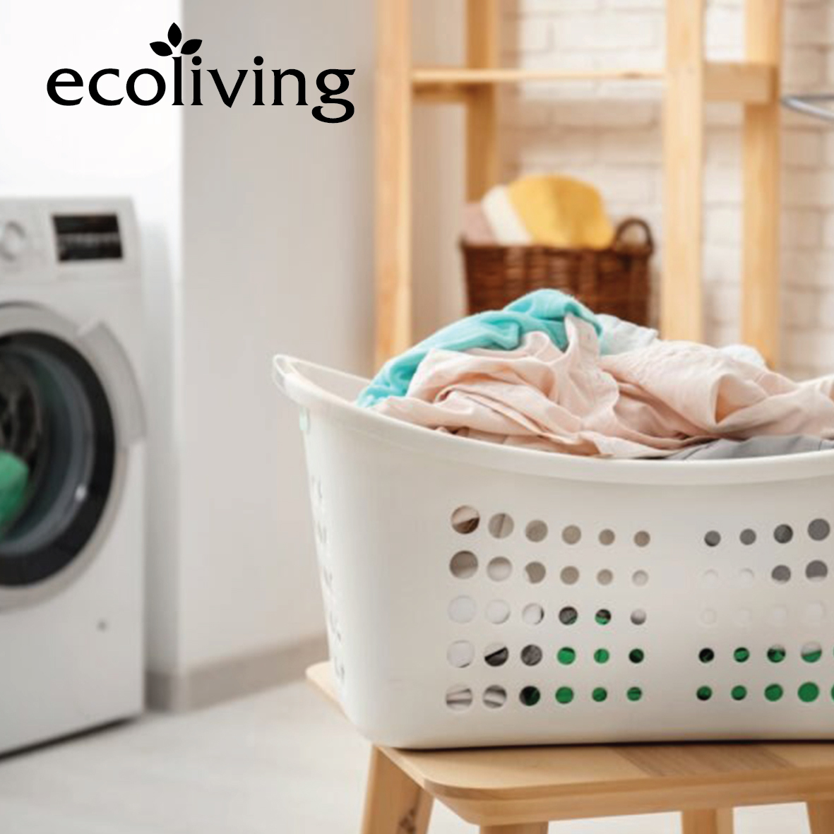 ECO LIVING CARTON DEAL 12Pcs/Pack 12,20,30Ltr Multi-Purpose Rect. Laundry Basket With Handle,Bakul Dobi,ECO-153,4,5-12 - Image 6