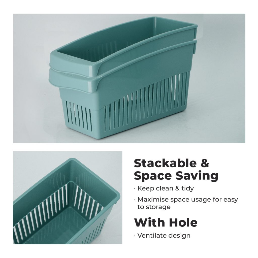 ELIANWARE Stackable Kitchen Storage Spices Seasoning Organizer,Cosmetics Makeup Keeper,Kotak