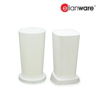 ELIANWARE Square/Round Knife Block Stand, E-3001/WH, E-3002/WH