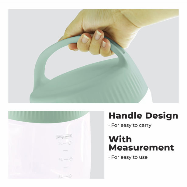 ECO LIVING 6Ltr Water & Juice & Detergent Storage Dispenser, Water Cooler, Drink Jar, Bekas Air Tong, ECO-501 - Image 5