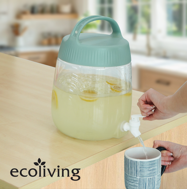 ECO LIVING 6Ltr Water & Juice & Detergent Storage Dispenser, Water Cooler, Drink Jar, Bekas Air Tong, ECO-501 - Image 7