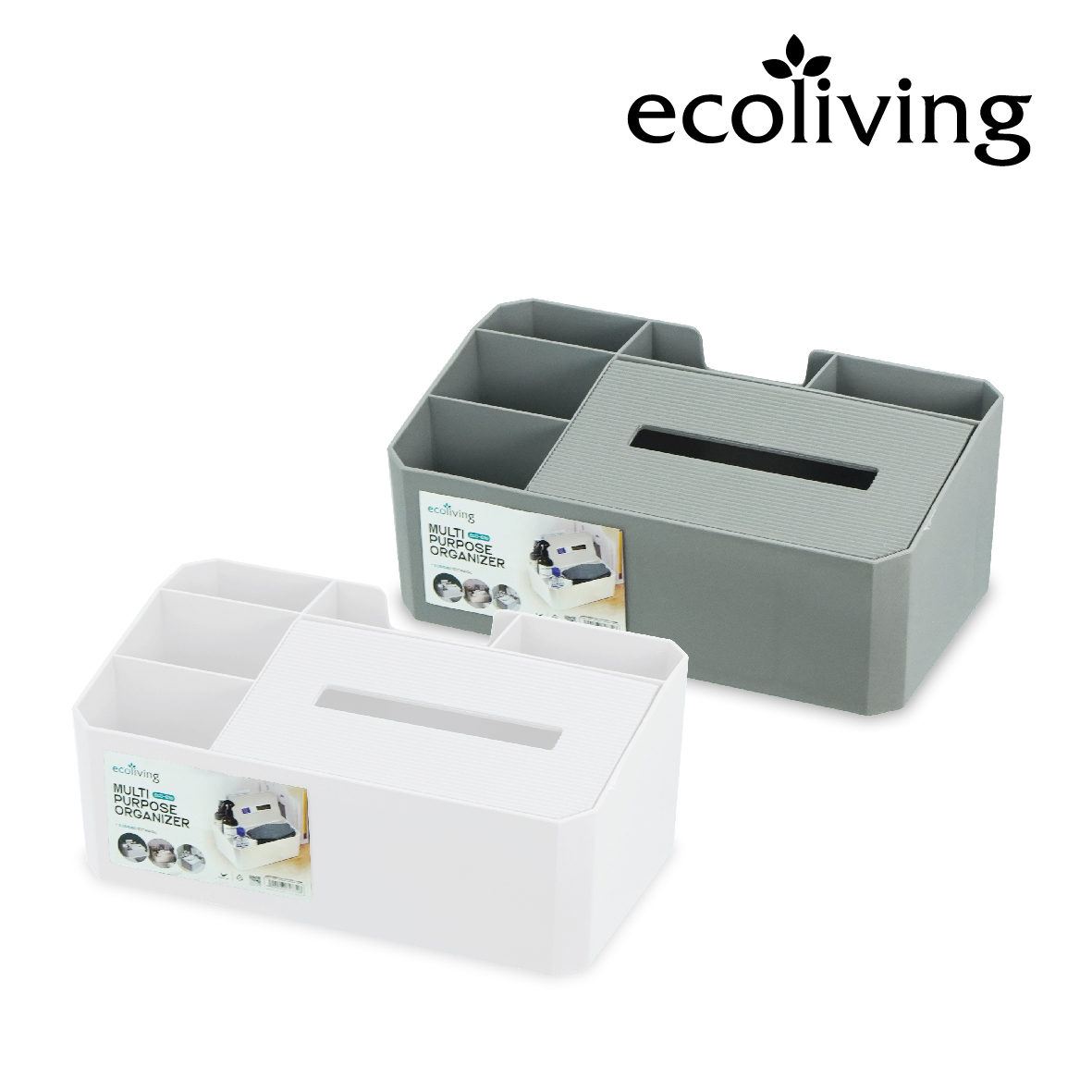 ECO LIVING CARTON DEAL 12Pcs/Pack TV Remote Office Stationery Cosmetic Mask Tissue Organizer,Kotak Simpanan,ECO-630-12 - Image 3