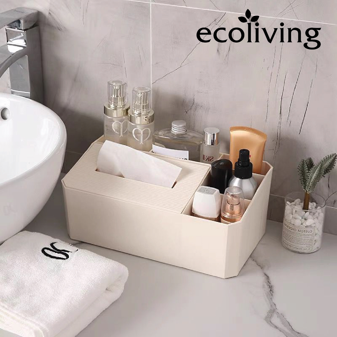 ECO LIVING CARTON DEAL 12Pcs/Pack TV Remote Office Stationery Cosmetic Mask Tissue Organizer,Kotak Simpanan,ECO-630-12 - Image 9