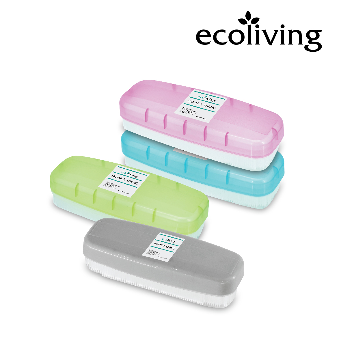 ECO LIVING CARTON DEAL 48Pcs/Pack Durable Soft Bristles Clothes Shoes Cleaning Hand Brush, Berus Serbaguna, ECO-828-48 - Image 5