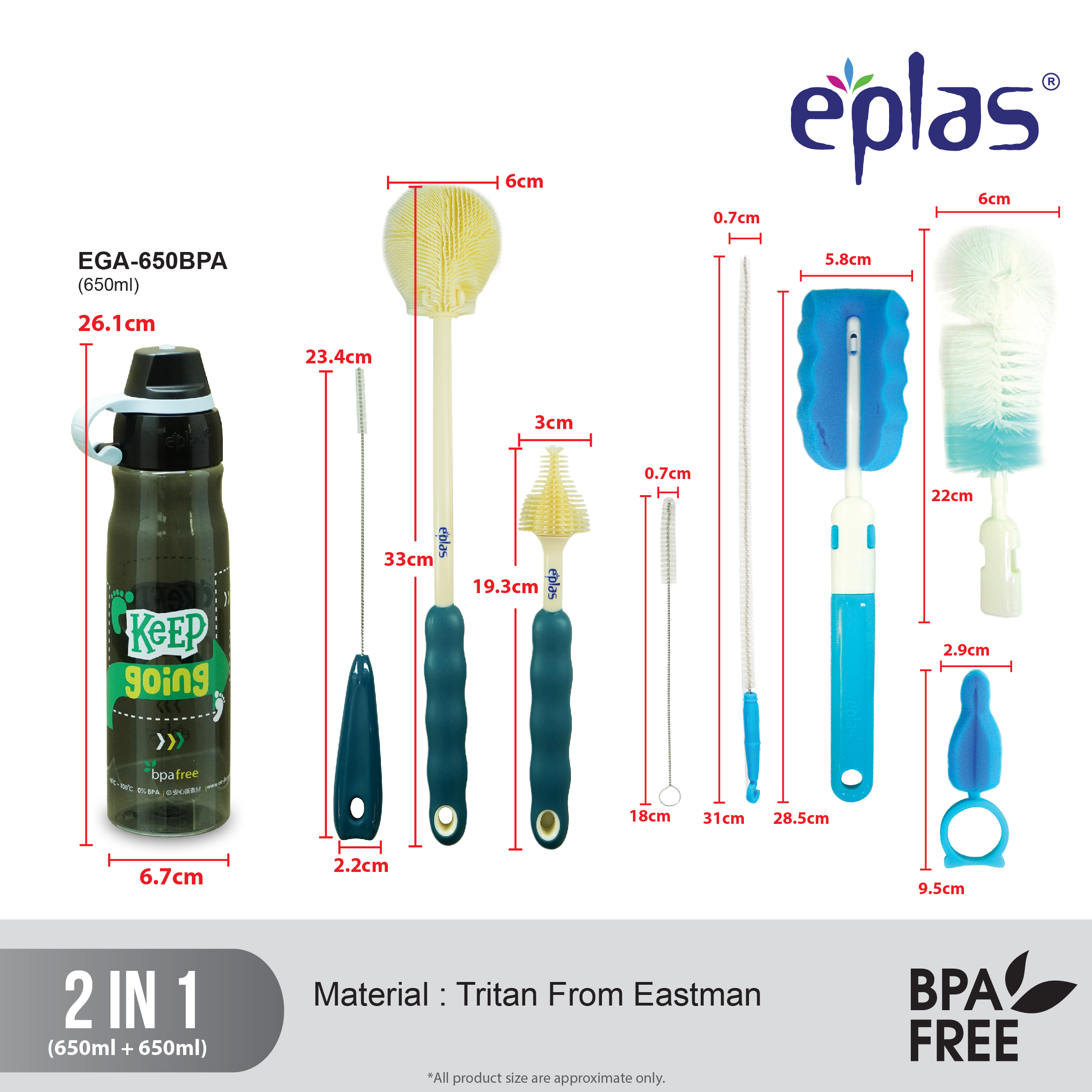 EGA-650BPA 2 Dimension & Material-01