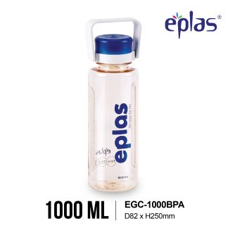 EPLAS GRAPHIC 1000/1500ml Water Bottle With Handle, Drinking Bottle, Water Tumbler, Botol Air, EGC-1000BPA,EGC-1500BPA