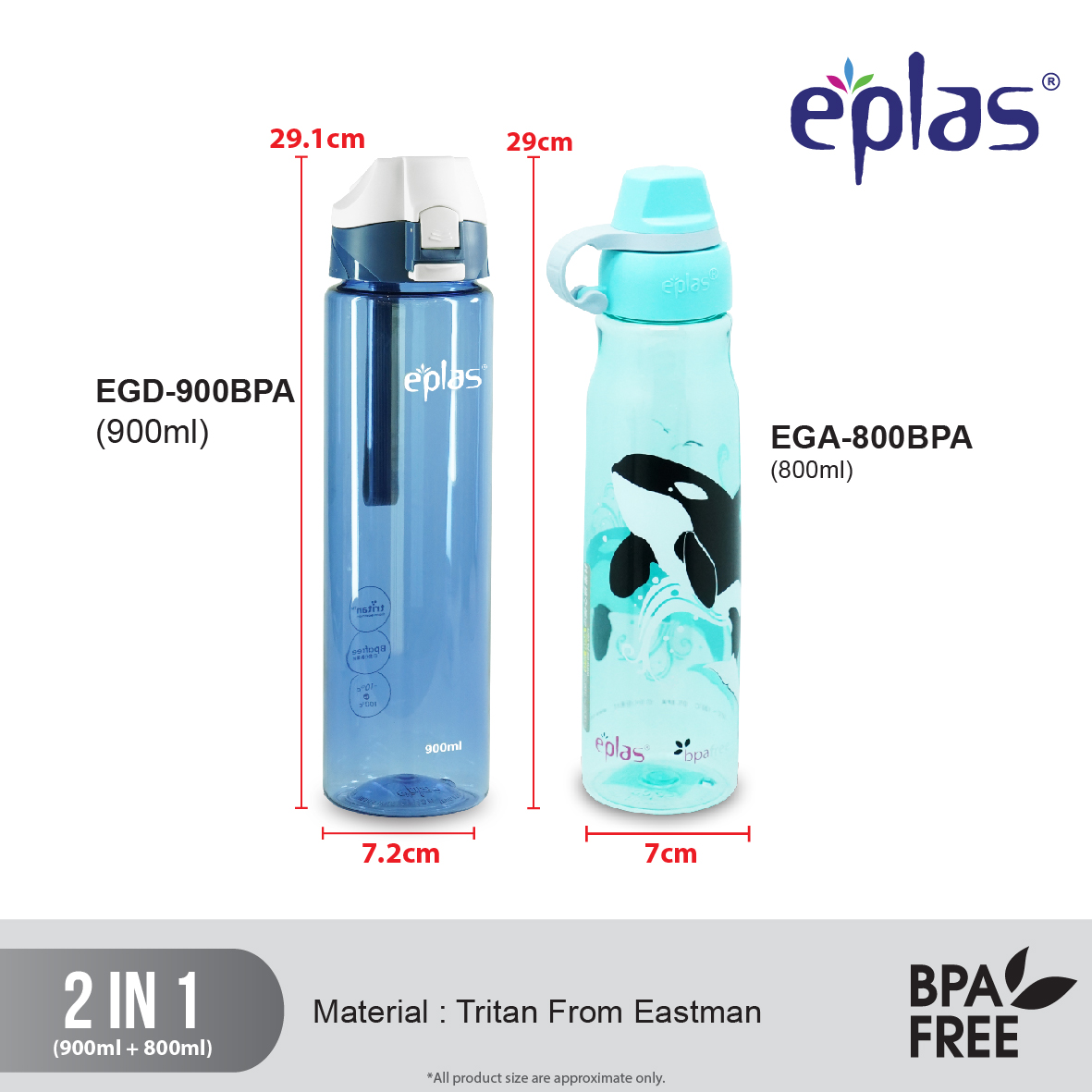 EGD-900BPA EGA-800BPA Dimension & Material-01