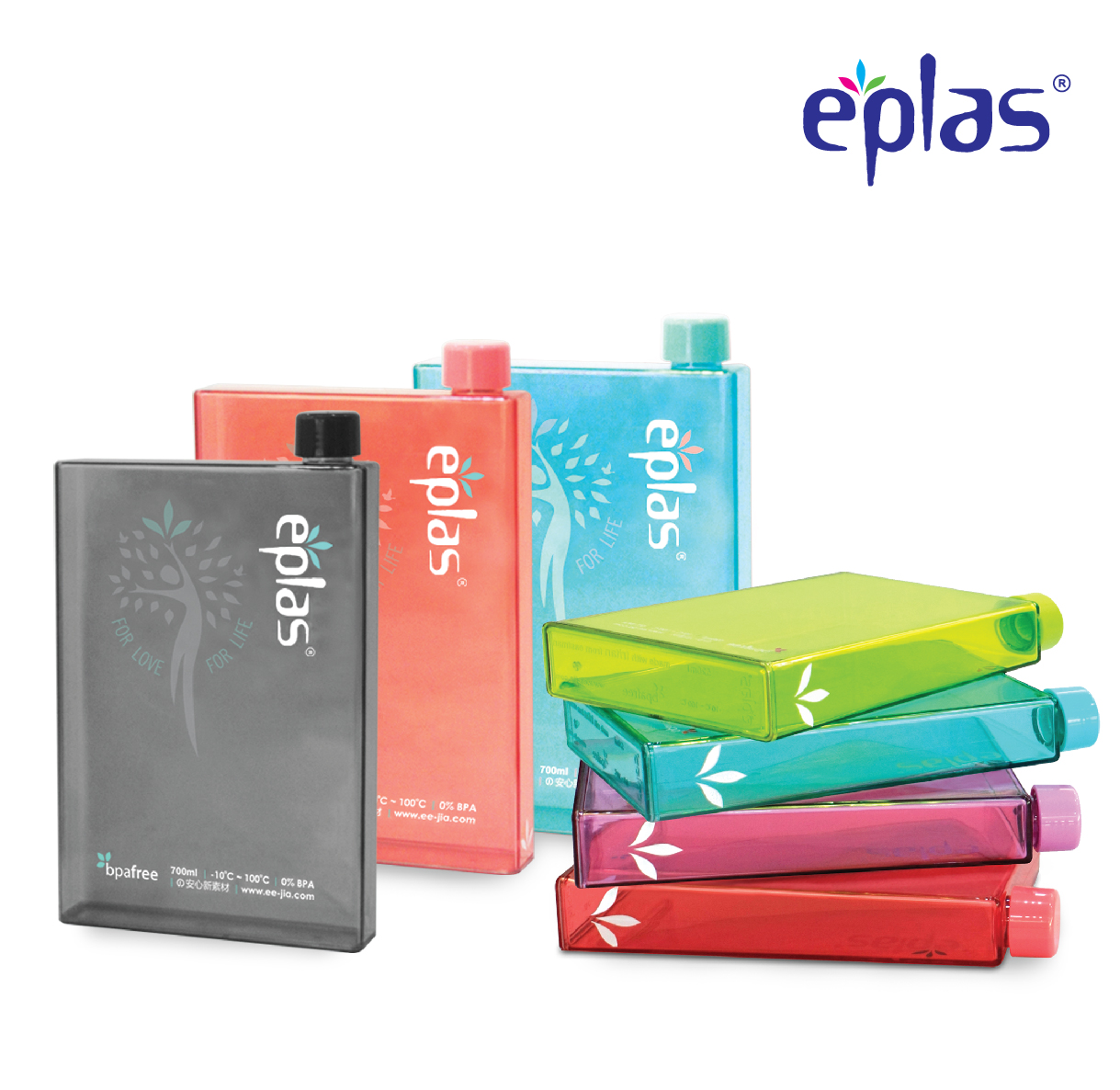 EPLAS MODERN 520/700ml Travel Water Bottle, Memo Bottle, Water Tumbler, Botol Air, BPA Free, EGN-520BPA, EGN-700BPA - Image 6