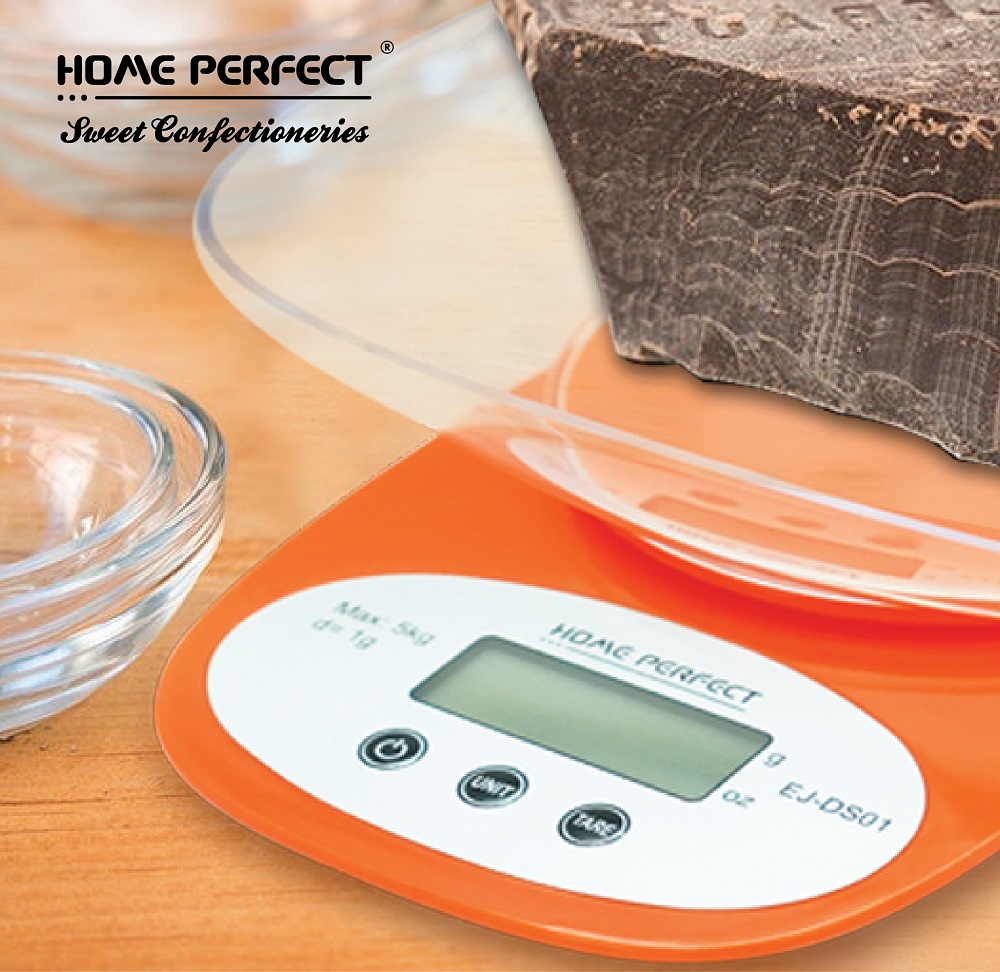 HOME PERFECT Kitchen Digital Electronic LCD Scale With Measuring Bowl (5 Kg), Multi-Function, Penimbang Dapur, EJ-DS01 - Image 9