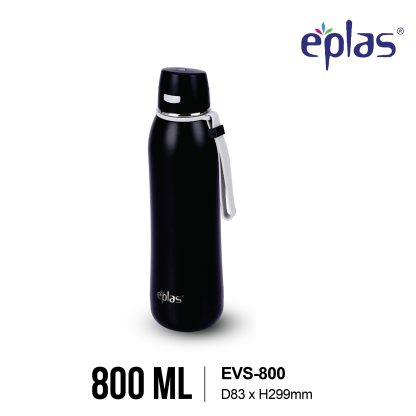 EPLAS THERMAL 800ML Stainless Steel Vacuum Insulated Tumbler Bottle Keep Cold And Hot, Botol Termos Keluli, EVS-800