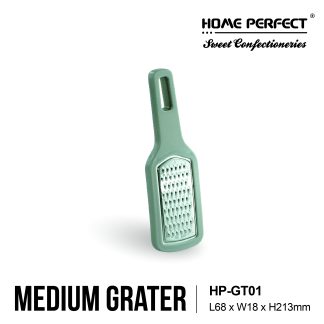 HOME PERFECT Medium/Coarse Grater, Fine Paste Garlic Cheese Shredder, Pemarut Serbaguna, HP-GT01,HP-GT02,HP-GT03