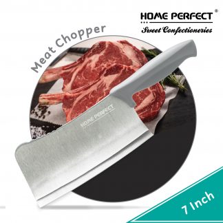 HOME PERFECT 7/7.5 Inch Slicer & Meat Chopper Knife With Handle, Stainless Steel Blade, Pisau, P-510, P-511