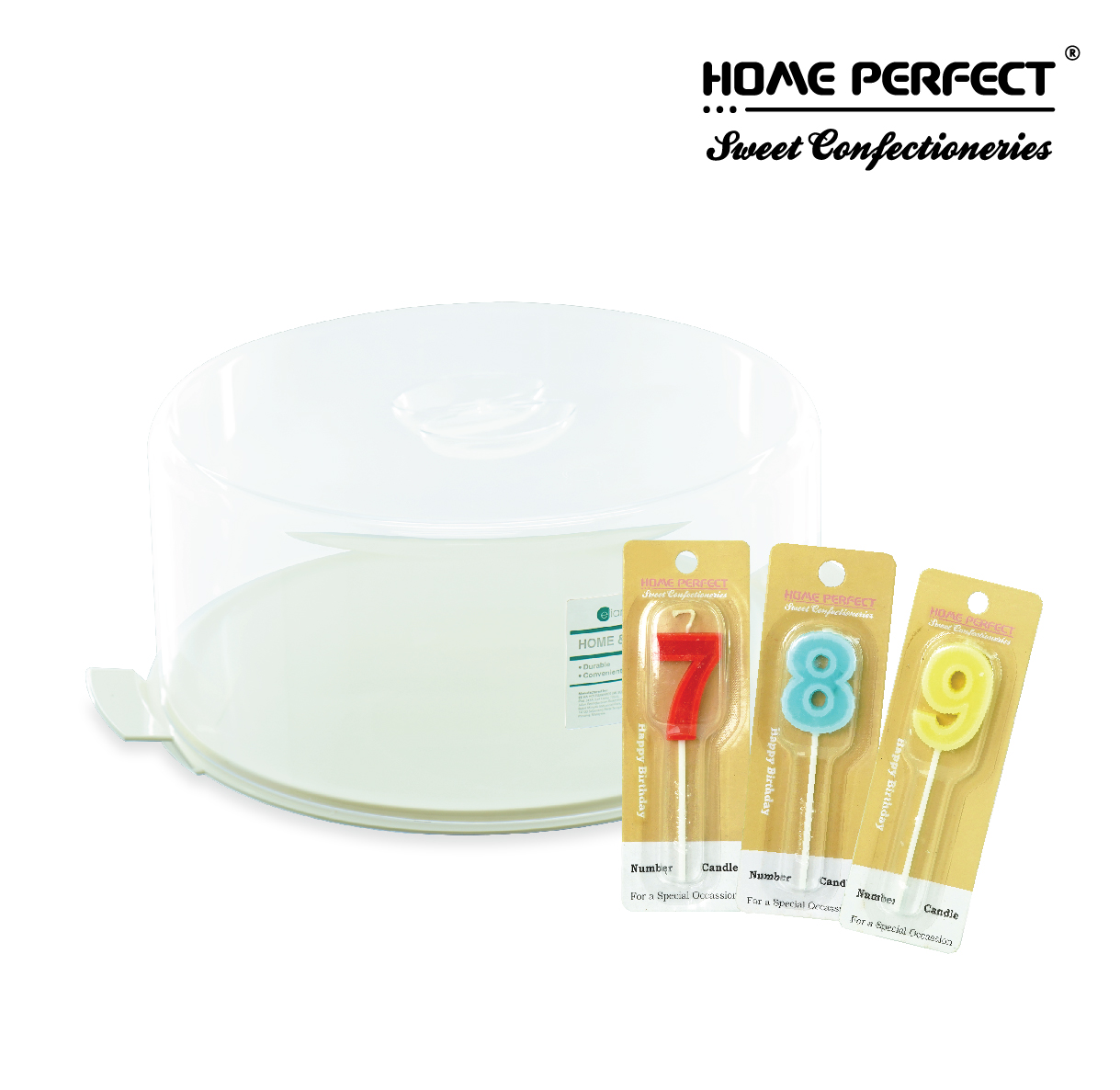 HOME PERFECT Colourful Birthday 0-9? Number Stick Candles Topper, Cake Party Decoration Candle, PF-CDNO/S,PF-CDNO/M - Image 5