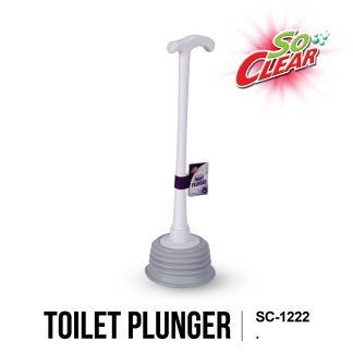 SO CLEAR Suction Toilet Plunger Pump For Drain Clog With Ergonomic Handle, Pelocok Tandas Pam Sinki Tersumbat, SC-1222