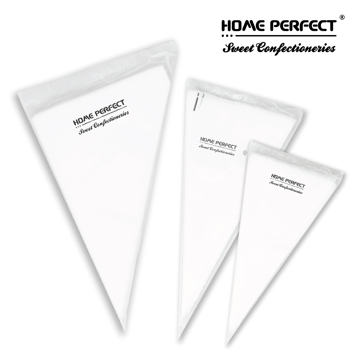 HOME PERFECT 50Pcs/Pack 12,14,16 Inch Non-Slip Piping Cream Bag,Beg Ising Krim Kek, HP-PE12, HP-PE14, HP-PE16 - Image 4