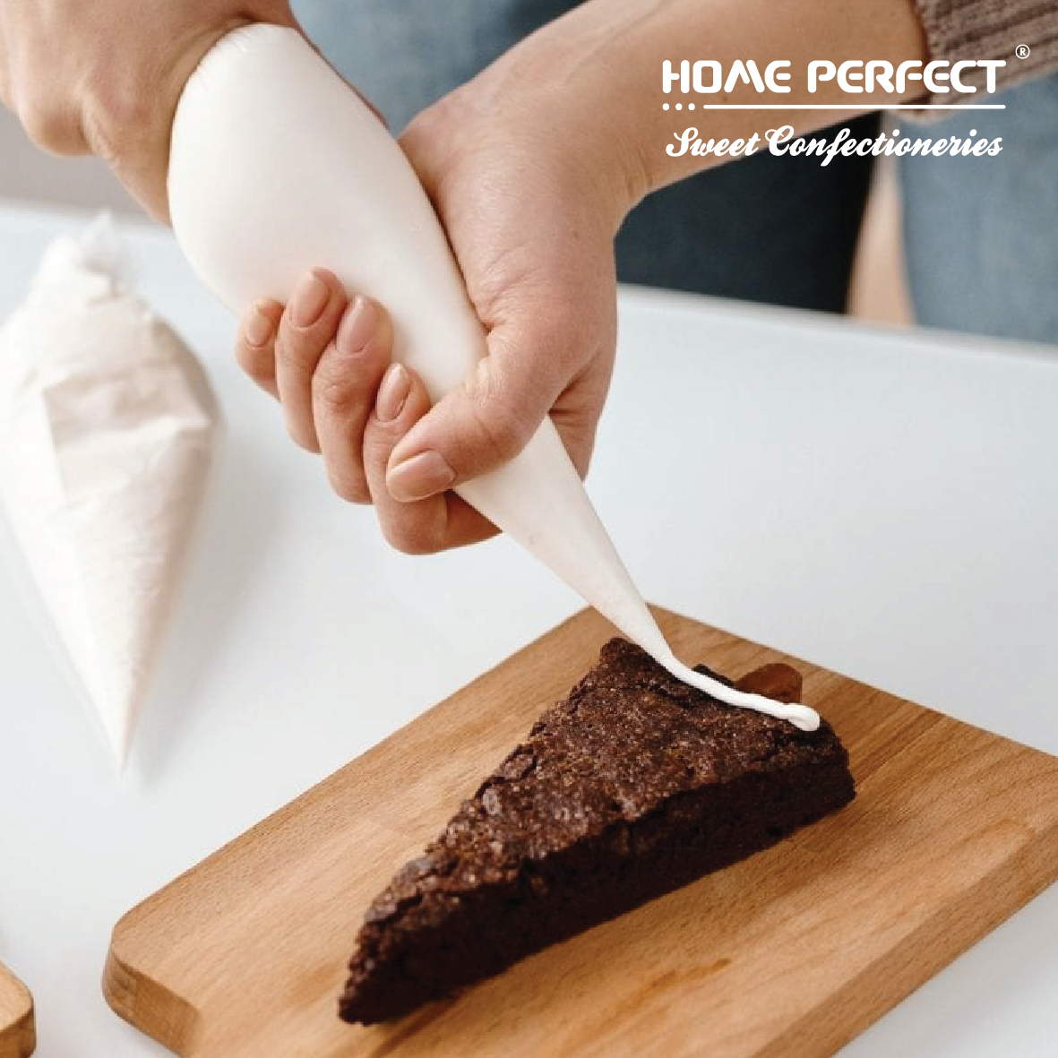 HOME PERFECT 50Pcs/Pack 12,14,16 Inch Non-Slip Piping Cream Bag,Beg Ising Krim Kek, HP-PE12, HP-PE14, HP-PE16 - Image 9